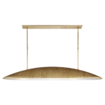 Gold Linear Pendant Light