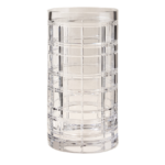 Hudson Crystal Plaid Vase
